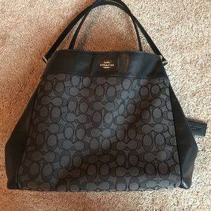 Coach Leather Lexy Shoulder Bag
